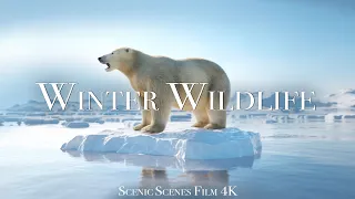 Winter Wildlife In 4K - Beautiful Scenes Of Winter Warrior Animals | Scenic Relaxation Film