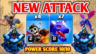 NEW TH13 ATTACK STRATEGY | Best Dragon With Clone Spell | CLASH OF CLANS ! CWL