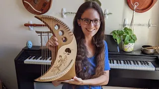 How to Tune A Lyre (For the First Time or Anytime!) | Amazon Lyre Harp Tuning