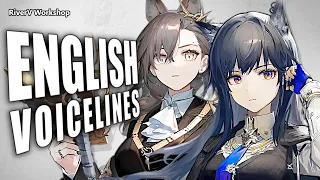 Texas the Omertosa and Penance English Voice | Arknights/明日方舟 血掟テキサスとペナンスの英語ボイス