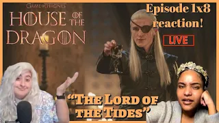 🔥 HOUSE OF THE DRAGON 1x8 REACTION AND RECAP!🔥| The Lord of the Tides | Game of Thrones