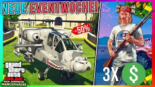 Neue EVENTWOCHE in GTA Online! 50% auf Hunter, Independence Day Event & mehr! | GTA 5 News Deutsch