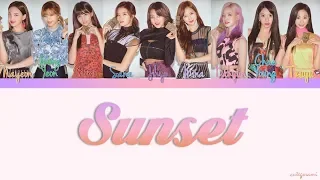 TWICE (트와이스) -Sunset (Color Coded Lyrics) [HAN/ROM/ENG]