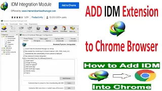 How to Add IDM Extension in Google Chrome Browser Manually in 2023 | IDM Extension for Google Chrome