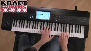 Kraft Music - Korg Krome Workstation Demo with Rich Formidoni