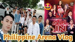 FRONTROW ALL IN VLOG SA PHILIPPINE ARENA