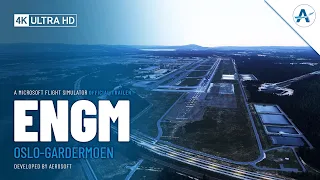 Aerosoft | Oslo-Gardermoen Airport  | Microsoft Flight Simulator [Official Trailer]