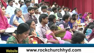 Rev.Deeven Kumar - Mrokkubadi Part-4, 20-8-2016 - Rock Church Hyderabad