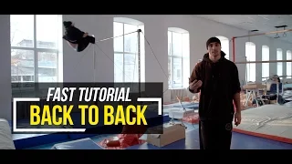 Back to Back | Заднее назад на турнике (Быстрое обучение | Fast tutorial)