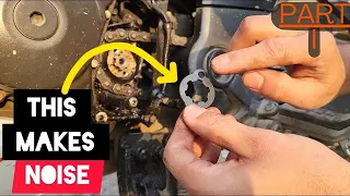 Tvs Apache 200 4v Chain Noise from Lock Plate