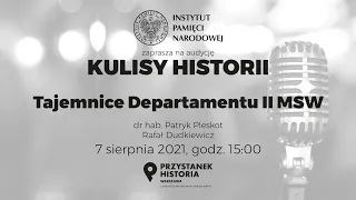 𝐓𝐚𝐣𝐞𝐦𝐧𝐢𝐜𝐞 𝐃𝐞𝐩𝐚𝐫𝐭𝐚𝐦𝐞𝐧𝐭𝐮 𝐈𝐈 𝐌𝐒𝐖  – Kulisy historii odc. 26