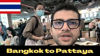 Bangkok to Pattaya by bus 150 THB DMK Don Mueng International Airport ✈️ to Pattaya city.