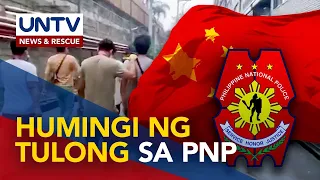 China, nagpatulong sa PNP para imbestigahan ang scam na konektado sa ni-raid na POGO hub