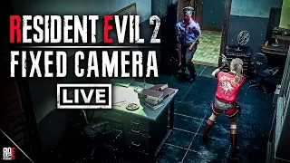 RESIDENT EVIL 2 REMAKE || FIXED CAMERA MOD | Full Gameplay Walkthrough (CLAIRE B SCENARIO)