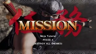 Ninja Gaiden  - Ninja Tutorial -  PHASE 4  - DESTROY ALL ENEMIES
