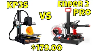 Kingroon KP3S vs Ender 2 Pro - $179 3D Printers