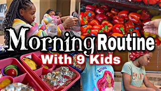 5AM MORNING ROUTINE| MOM TO 9 KIDS| TODDLERS,KIDS, TEENS