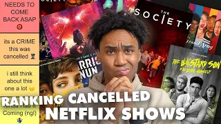 Ranking CANCELLED Netflix Shows *bc some just weren't that good lol*