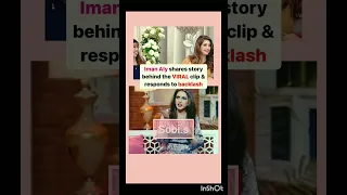 Iman Ali shares the story about Viral clip Of Karachi wali baryani II soniya Hussain II nida Yasir