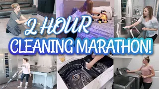 NEW✨ 2 HOUR CLEANING MARATHON || ALL DAY CLEANING MOTIVATION || WHOLE HOUSE EXTREME CLEANING 2023