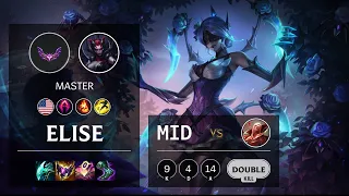 Elise Mid vs Vladimir - NA Master Patch 12.4