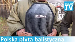 Polska płyta balistyczna IIIA - BC Arms - TESTUJEMY