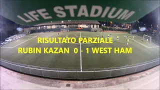 RUBIN KAZAN -  WEST HAM     1 -  4