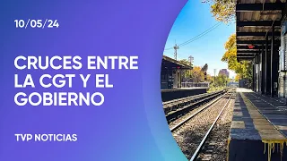 Cruces entre la CGT y el Gobierno por el paro