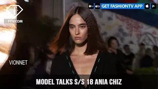 Ania Chiz Model Talks Spring/Summer 2018 | FashionTV | FTV