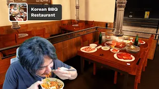 อดข้าวเล่นเกม 555+| Korean BBQ Restaurant [Remake!]