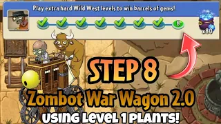 Plants vs. Zombies 2 | Epic Quest: Wild West Wipeout - Step 8: Zombot War Wagon 2.0