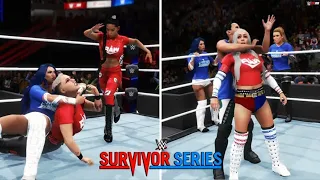 WWE Survivor Series 2021: Womens Team Raw vs Team Smackdown | Prediction Highlights - WWE 2K20