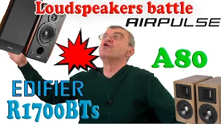 Что лучше? Airpulse A80 или Edifier R1700bts