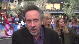 Alice Through the Looking Glass: Producer Tim Burton Red Carpet Movie Premiere Interview| ScreenSlam