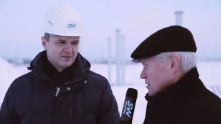 ЭкоТехноПарк SkyWay  Ход строительства   18 01 2017