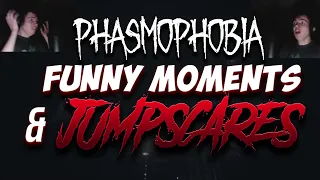 PHASMOPHOBIA BEST JUMPSCARES & FUNNY MOMENTS