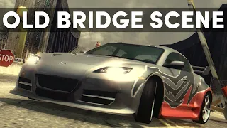 NFS Most Wanted - All Character Cars | Old Bridge Scene