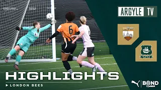 Highlights | London Bees 1-2 Argyle Women