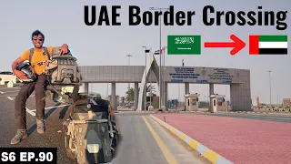 Crossing into UAE S06 EP.90 | MIDDLE EAST MOTORCYCLE TOUR