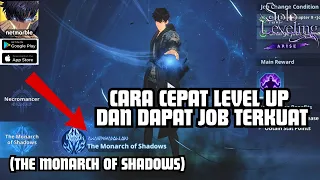 CARA LEVEL UP TERCEPAT!! Langsung Dapat Job Terkuat - Solo Leveling Arise