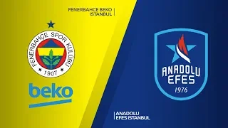 Fenerbahce Beko Istanbul - Anadolu Efes Istanbul Highlights | EuroLeague RS Round 24