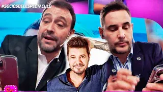 Tinelli chateó en vivo con Rodrigo Lussich y Pallares se puso celoso: "Mandale un beso a Adri"