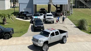 Crystal beach vaca 🏝️ pt2 | lifted trucks | squatted