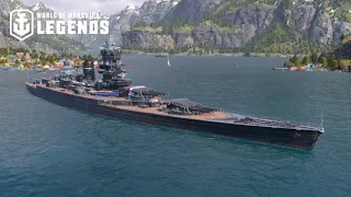 Dunkerque Reaching Rank 1 With Broken Turrets! World Of Warships Legends