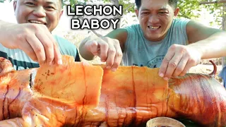 LECHON BABOY | MUKBANG PHILIPPINES | COLLABORATION w/ @TeamAgustinTV