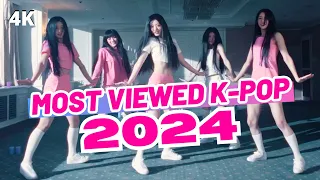 (TOP 100) MOST VIEWED K-POP SONGS OF 2024 (MARCH - WEEK 4)