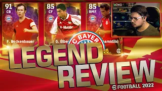 eFootball 2022 Legendary cards | Bayern Legends Review