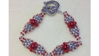 (Tutorial) Christmas Ornament Bracelet (Video 104)