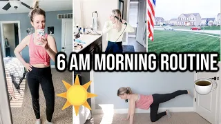 6 AM MORNING ROUTINE | MORNING SCHEDULE FOR STAY AT HOME MOM OR WORKING MOM | JAMIE’S JOURNEY