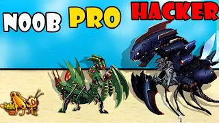 NOOB vs PRO vs HACKER - Insect Evolution Part 717 | Gameplay Satisfying Games (Android,iOS)